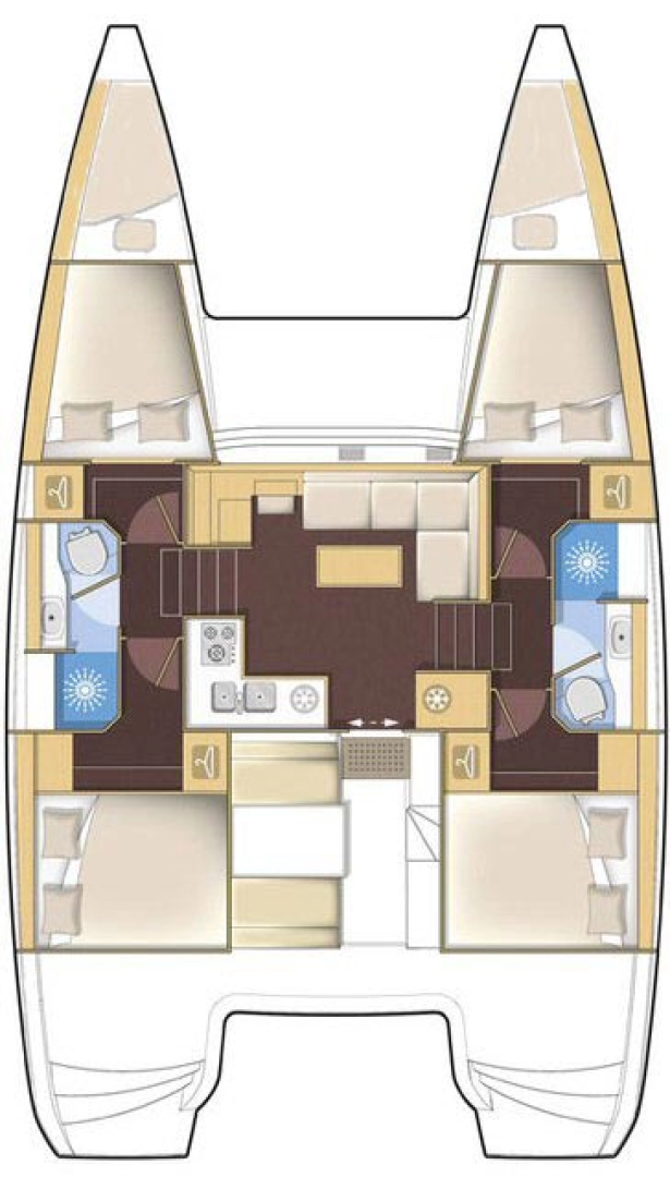 Uthyrning Katamaran  i Šibenik  - Lagoon Lagoon 39