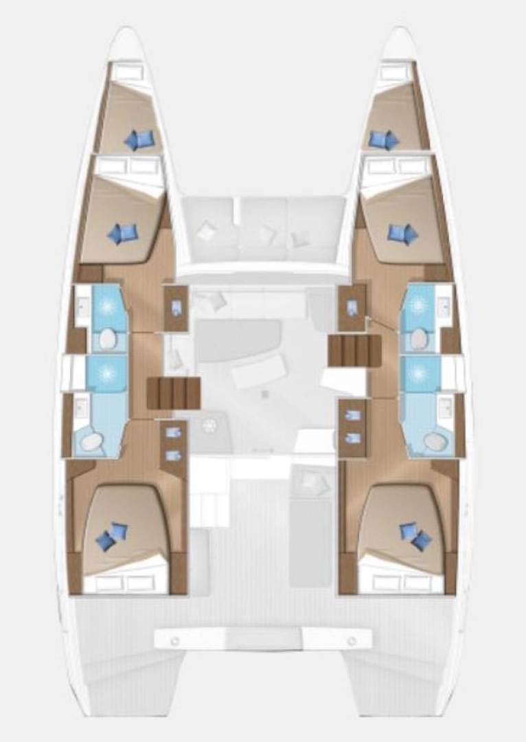 Yacht charter Šibenik  billig Lagoon 42