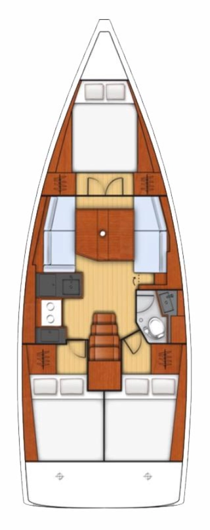 Hyr en Bénéteau Oceanis 38.1 Biograd Na Moru 