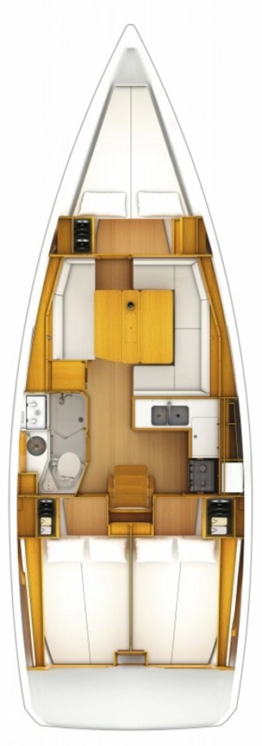 Jeanneau Sun Odyssey 379 charter bareboat eller skeppad i San Miguel De Abona