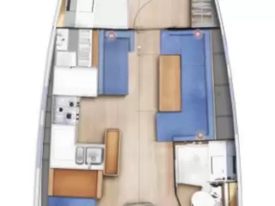 Uthyrning Gouvia - Jeanneau Sun Odyssey 410 av Samboat 