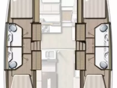 Uthyrning Katamaran  Bali med en båtlicens 