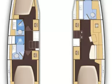 Yacht charter Road Town billig Lagoon 42