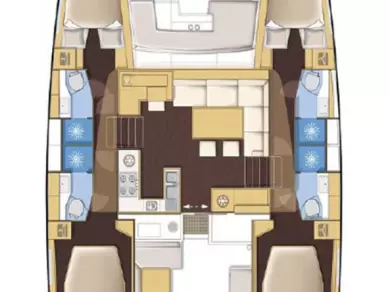 Yacht charter Elliniko  billig Lagoon 450 F