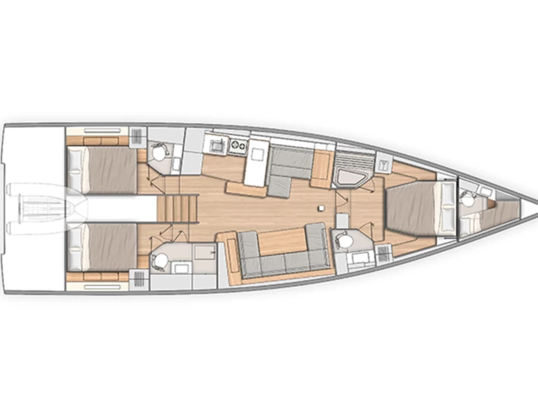 Hyra Segelbåt  med eller utan skeppare Bénéteau Road Town 