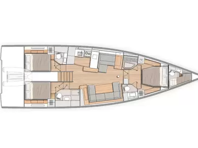 Hyra Segelbåt  med eller utan skeppare Bénéteau Road Town 