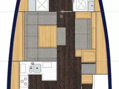 Hyra Segelbåt  med eller utan skeppare Bavaria Biograd Na Moru 