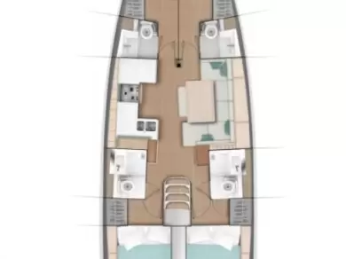 Hyr en Jeanneau Sun Odyssey 490 Kaštela 