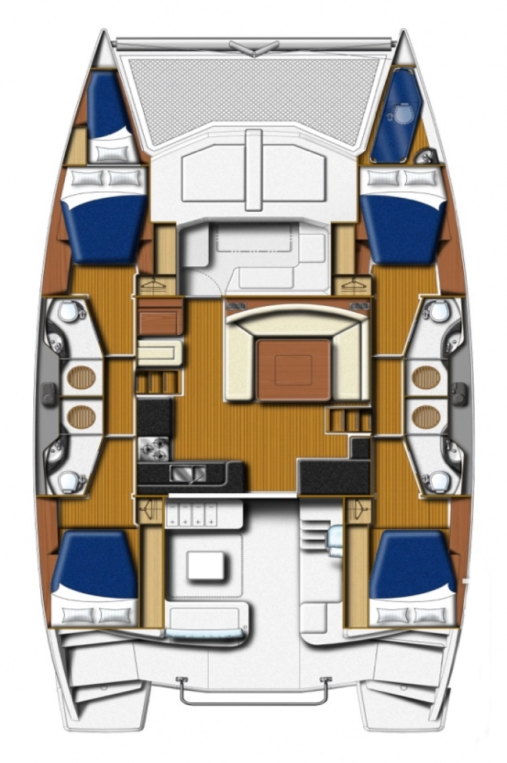 Katamaran  för uthyrning Lefkáda till det bästa priset 