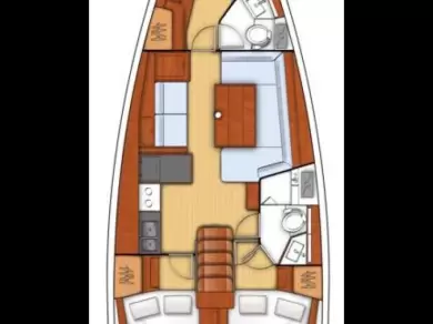Hyr en Bénéteau Oceanis 41 Kos  