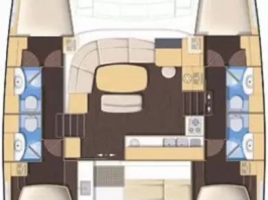 Lagoon Lagoon 440 charter bareboat eller skeppad i Punat