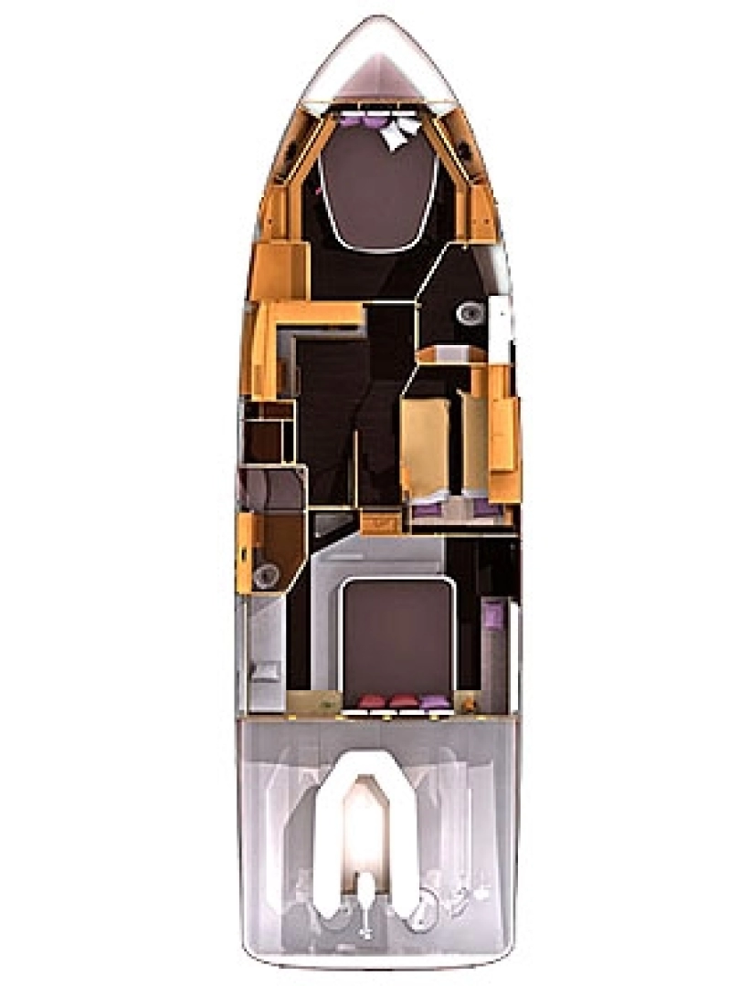 Yacht charter Sukošan billig Monte Carlo 47 Fly