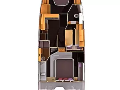 Yacht charter Sukošan billig Monte Carlo 47 Fly