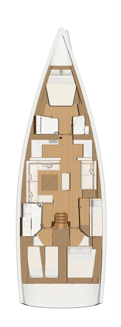 Yacht charter Cecina billig Dufour 520 Grand Large