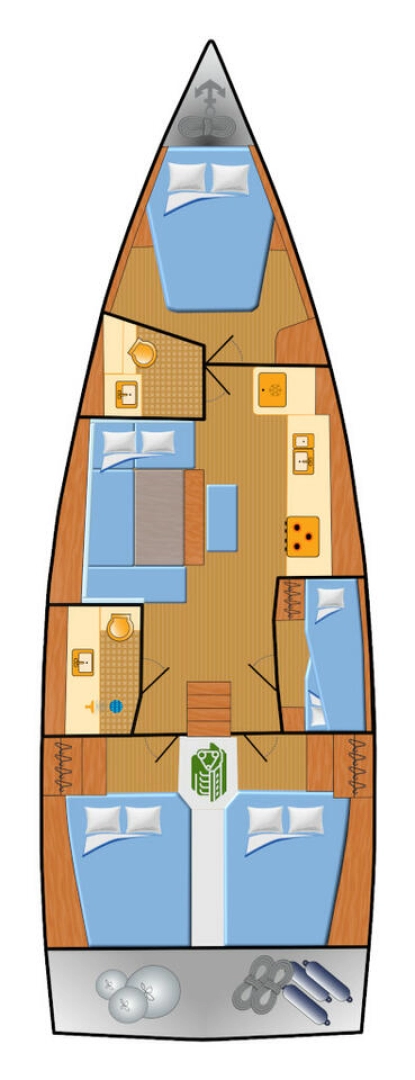 Yacht charter Pula  billig Dufour 430