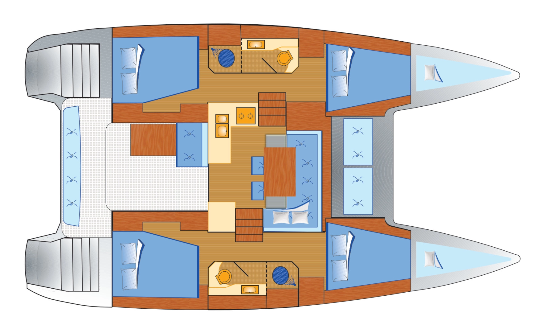 Yacht charter Punat billig Lagoon 40
