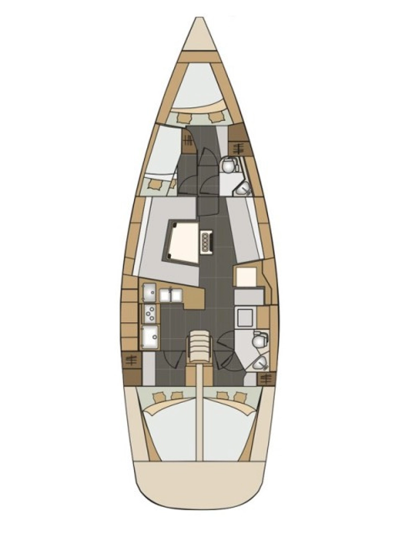 Båtuthyrning Elan Impression 45 i Novi Vinodolski på Samboat 