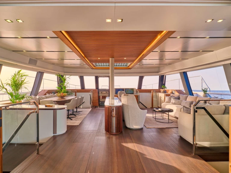 Fountaine Pajot ALOIA  80 charter bareboat eller skeppad i Nea Peramos