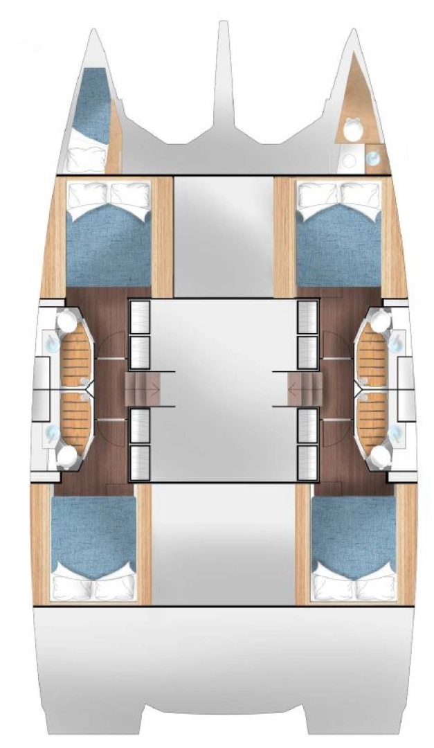 Yacht charter Primošten  billig Cervetti 44 - 4 + 1 cab.