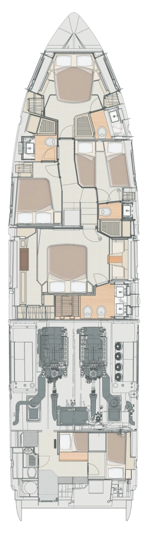 Uthyrning Sukošan - Azimut Azimut 72 Fly av Samboat 