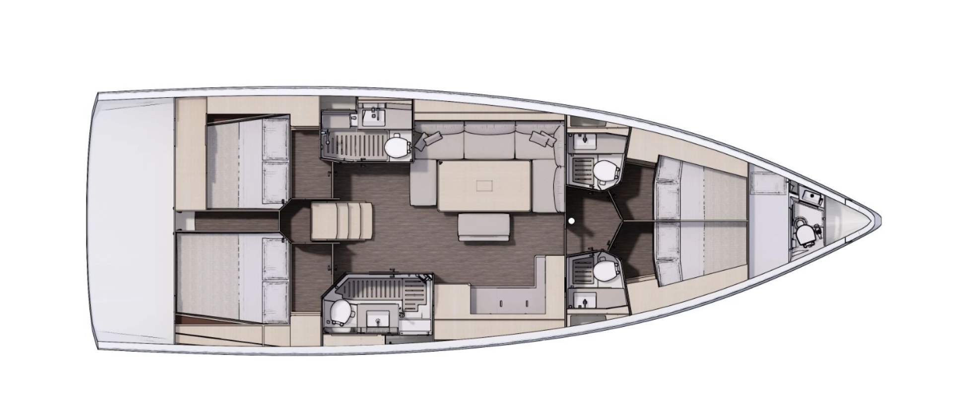 Yacht charter Lefkáda billig Dufour 470