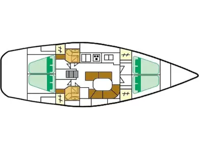 Uthyrning Segelbåt  i Alimos - Bénéteau Oceanis 461 Clipper