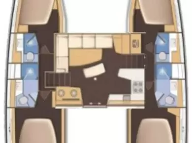 Yacht charter Gouvia billig Lagoon 40