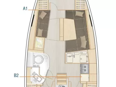 Uthyrning Pula  - Hanse Hanse 388 av Samboat 