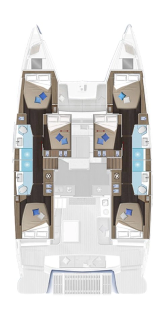 Lagoon Lagoon 51 charter bareboat eller skeppad i Tromsø