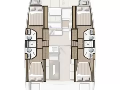 Bali Bali 4.2 charter bareboat eller skeppad i Gouvia