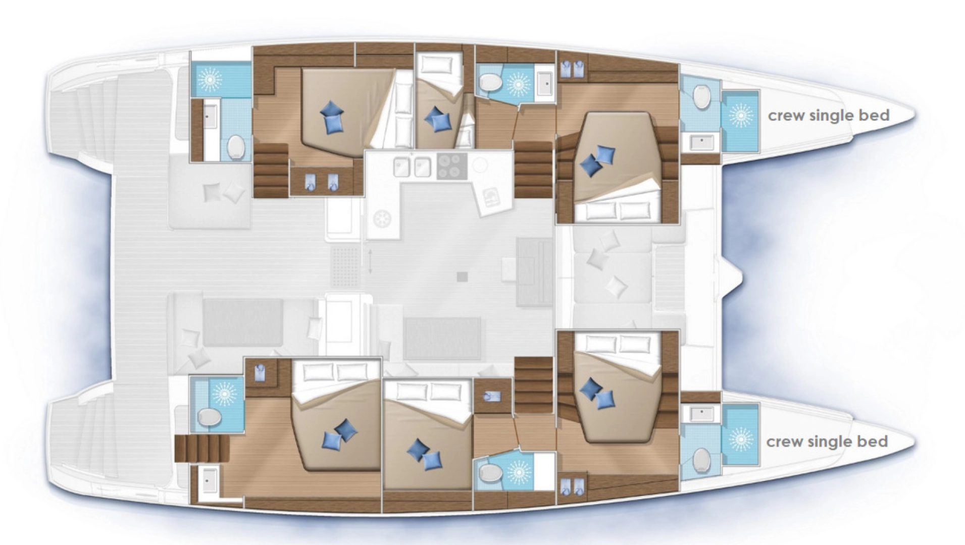 Katamaran  för uthyrning Alimos till det bästa priset 