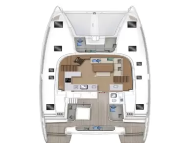 Yacht charter Gocek billig Lagoon 46