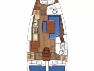 Bénéteau Oceanis 40 charter bareboat eller skeppad i Adaköy