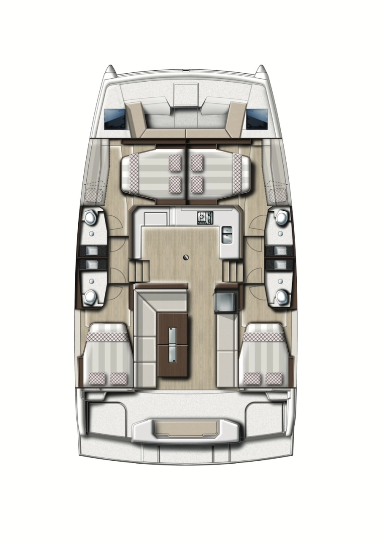 Yacht charter Pirovac billig Bali Catspace Voile