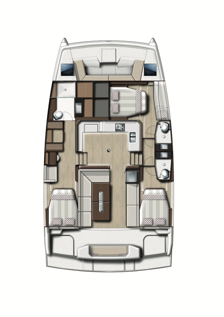 Bali Bali Catspace Voile charter bareboat eller skeppad i Pirovac
