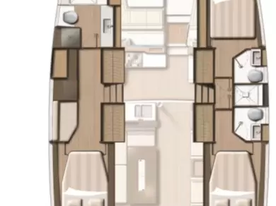 Uthyrning Katamaran  Bali med en båtlicens 