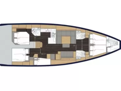 Yacht charter Nikiána billig Bavaria C50