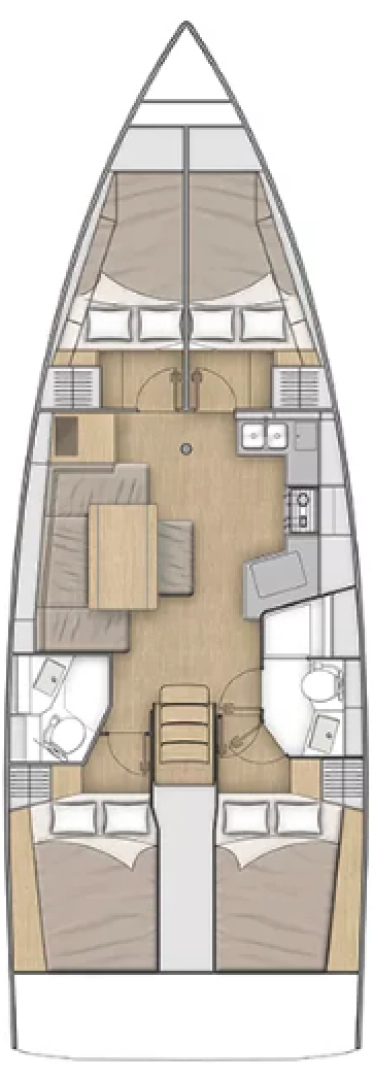 Yacht charter Paros (ostrov) billig Oceanis 40.1