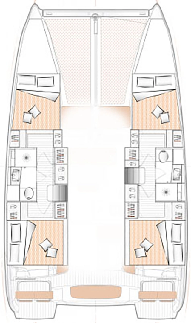 Yacht charter Lefkáda billig Excess 11