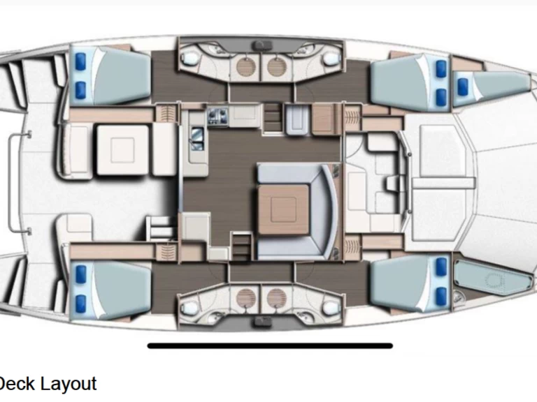Uthyrning Katamaran  i Nea Peramos - Leopard Catamarans / Robertson & Caine Leopard 51 PC - 4 + 2 cab.
