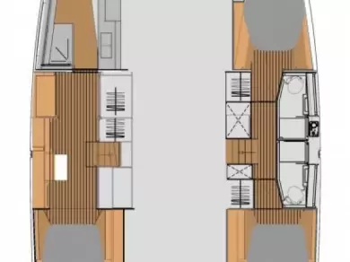 Båtuthyrning Fountaine Pajot Elba 45 i Frenchtown på Samboat 