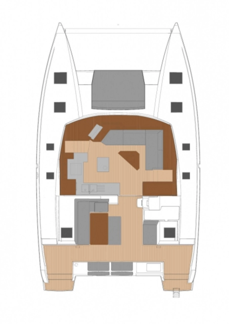 Hyr en Fountaine Pajot Saona 47 Marsh Harbour 