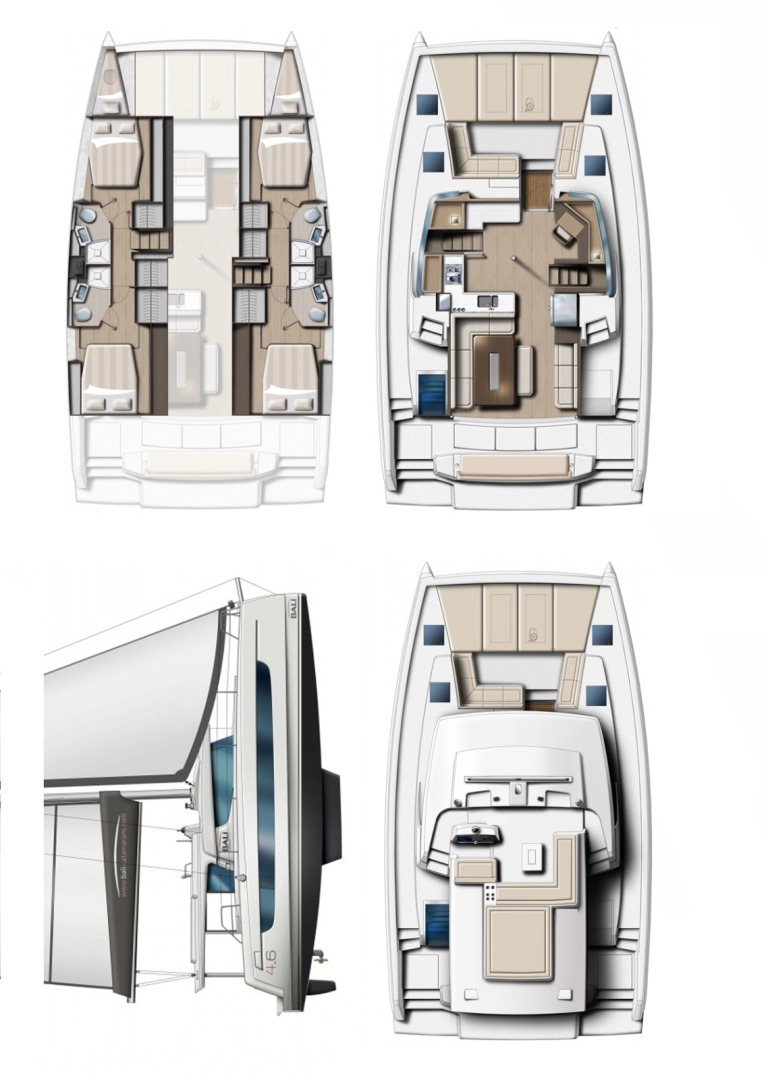 Hyr en Bali Bali 4.6 Marmaris 