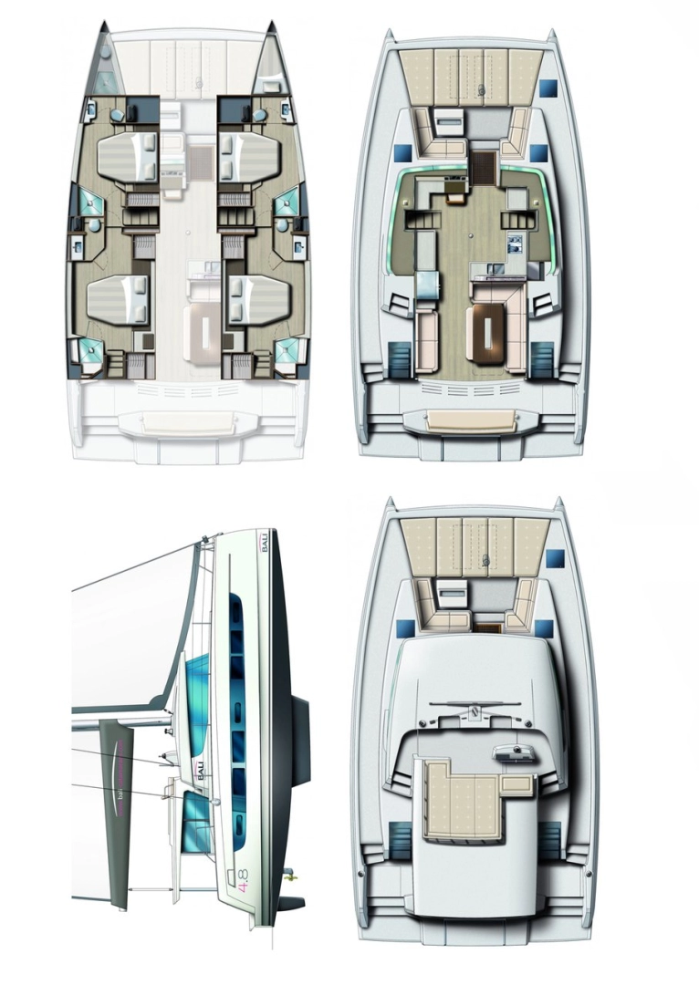 Yacht charter Marmaris billig Bali 4.8