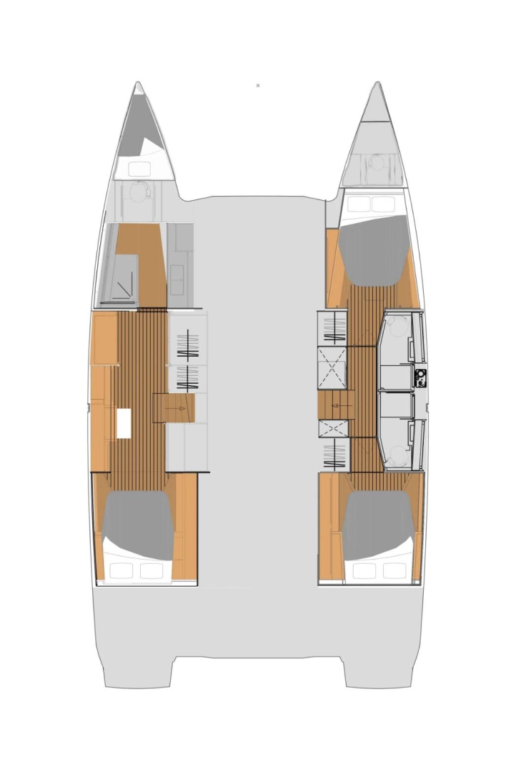 Uthyrning Mai Khao - Fountaine Pajot Fountaine Pajot Elba 45 - 3 + 2 cab. av Samboat 