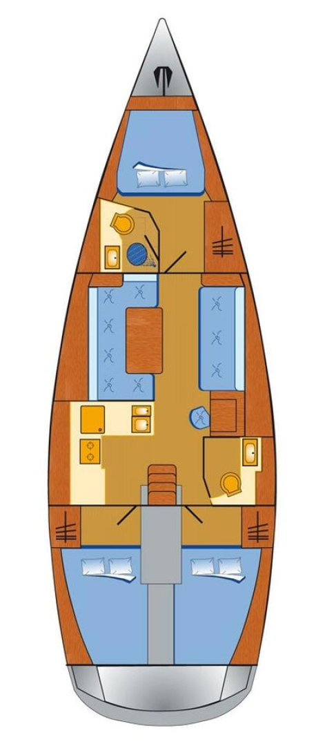 Yacht charter Flensburg billig Dufour 40E