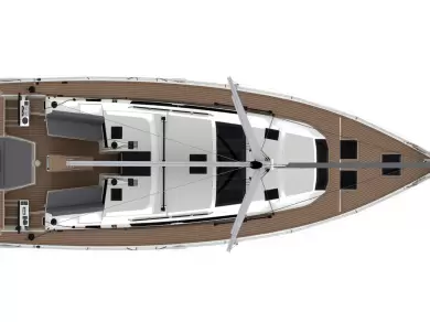 Dufour Dufour 470 charter bareboat eller skeppad i Gocek