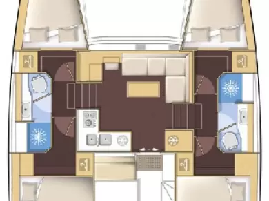 Uthyrning Katamaran  i Fethiye - Lagoon Lagoon 39