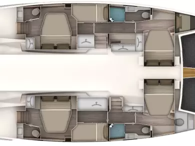 Aventura Aventura 45 charter bareboat eller skeppad i Fethiye