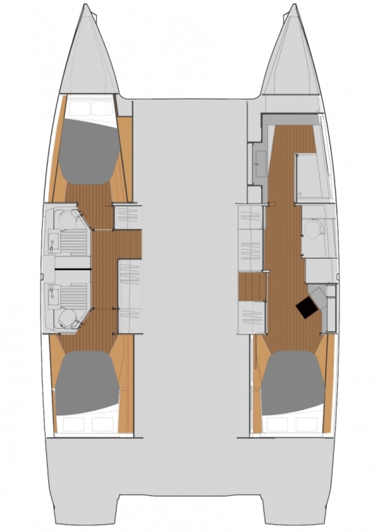 Hyr en Fountaine Pajot Astrea 42 Toulon 